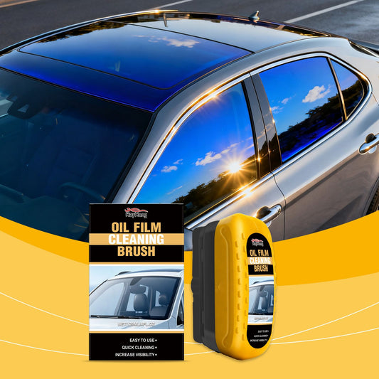 120ML Car Windshield Glass Oil Film Remover Cleansing Brush - Automative Window Degreaser and Cleaner V888-ELOSUNG52196
