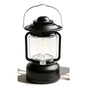 Black Vintage LED Outdoor Camping Lantern with Warm Ambient Light - 7 Lighting Modes, 24H Long Runtime, USB-C V888-ELOSUNG52307
