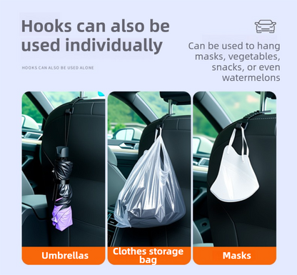 2-Pack Car Umbrella Holder & Waterproof Storage Bucket with Hanging Hook - Multi-Purpose Umbrella Organizer, V888-ELOSUNG52366