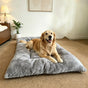 40 x 60CM Large Plush Pet Bed Mat for Dogs & Cats - Light Grey Double-Sided Soft Cushion, Breathable V888-ELOSUNG52530