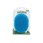 Blue Pet Bath Massage Brush Soft TPR Grooming Brush for Dogs and Cats Adjustable Hand Strap Deshedding V888-ELOSUNG53224