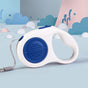 Blue 5M Automatic Retractable Dog Leash -Extendable Pet Lead with One-Button Brake Lock, Tangle-Free 360 V888-ELOSUNG53291