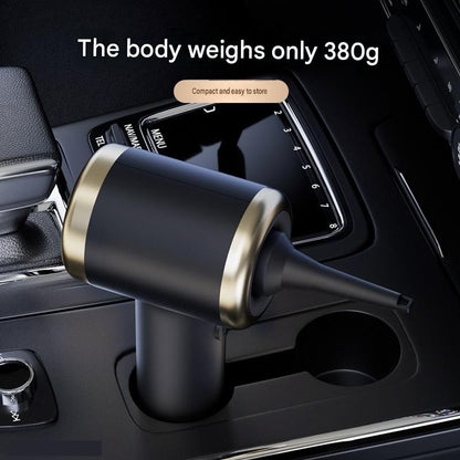 Black Handheld Cordless set Vacuum Cleaner Air Duster 4-in-1 Mini Vacuum Blower Rechargeable Portable Auto V888-ELOSUNG53328