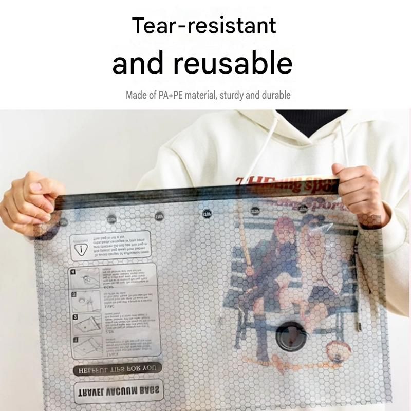 6 Pack Vacuum Storage Bags and Wireless Electric Pump and Renewable Mini Dehumidifier Bundle, Travel V888-ELOSUNG53339