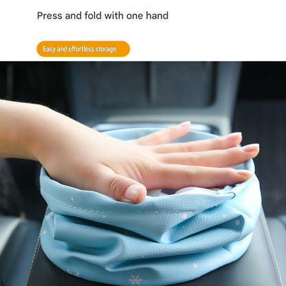 Space rabbit pattern Car Trash Can - Foldable Dual-Layer Waterproof Car Garbage Bin , Space-Saving, Easy V888-ELOSUNG53383