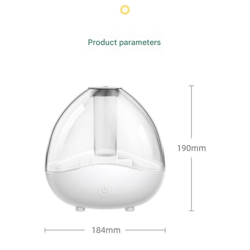 Blue 1.5L Ultrasonic Humidifier with 360 degrees Rotating Mist Nozzle, Quiet Aroma Diffuser & 7-Color Night V888-ELOSUNG53416