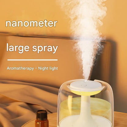 Black 650ML USB Mini Humidifier with Aromatherapy Function, Cool Mist Air Humidifier for Bedroom, Home V888-ELOSUNG53433