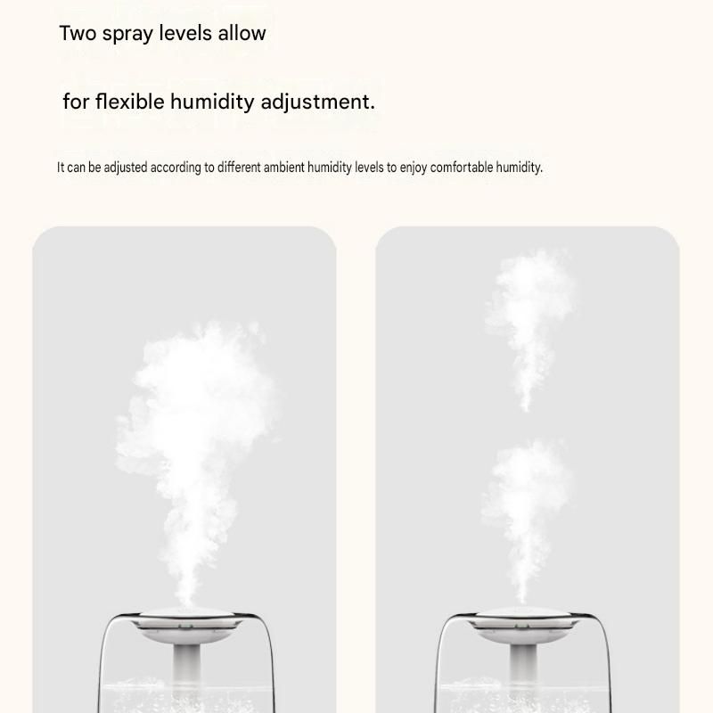 Black 650ML USB Mini Humidifier with Aromatherapy Function, Cool Mist Air Humidifier for Bedroom, Home V888-ELOSUNG53433