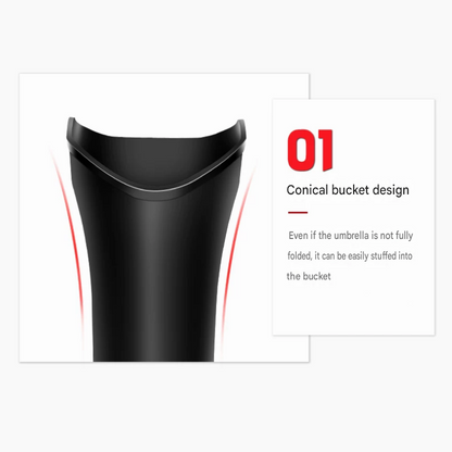 2pcs Car Umbrella Storage Bucket-a hanging storage container that is convenient to use; suitable for V888-ELOSUNG53436