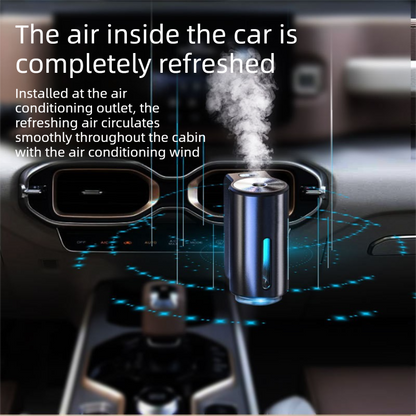 2 pcs Car interior essentials set-Grey Car Air Vent Aroma Diffuser &Black Hanging Storage Bin- hanging V888-ELOSUNG53448