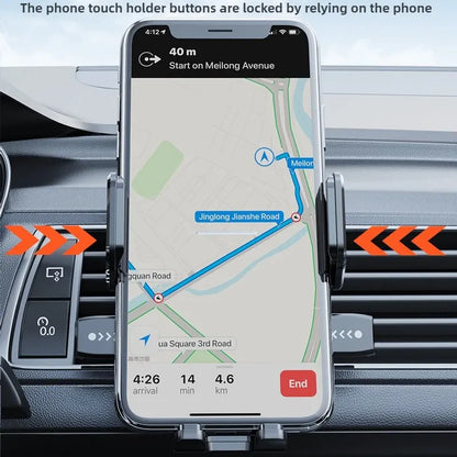Vacuum Suction Car Phone Mount Adjustable Dashboard Windscreen Holder Universal Smartphone Bracket for V888-ELOSUNG54081