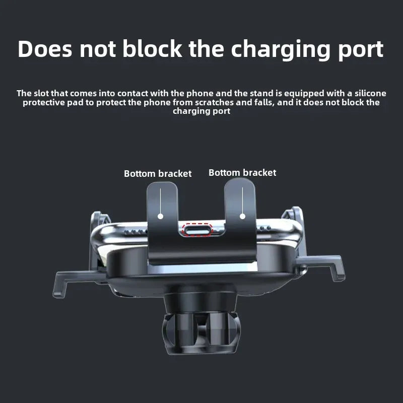 Vacuum Suction Car Phone Mount Adjustable Dashboard Windscreen Holder Universal Smartphone Bracket for V888-ELOSUNG54081
