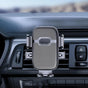 Universal Car Air Vent Phone Mount (Black Textured Finish) - 360 degrees Adjustable, Non-slip Navigation V888-ELOSUNG54084