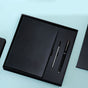 Black Luxury A5 Notebook and Pen Gift Set Business Journal Office Writing Diary Executive Stationery Present V888-ELOSUNG54093