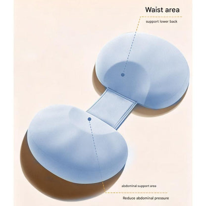 Pink Memory Foam Pregnancy Support Pillow for Side Sleeping, Adjustable Maternity Belly and Back Support V888-ELOSUNG54143