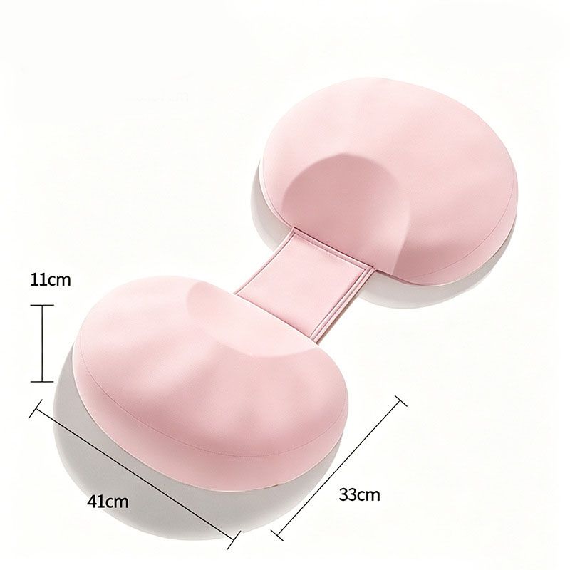 Pink Memory Foam Pregnancy Support Pillow for Side Sleeping, Adjustable Maternity Belly and Back Support V888-ELOSUNG54143