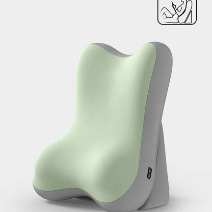 Green Memory Foam Reading Pillow & Back Support Cushion with Adjustable Wedge, Ergonomic Neck and Lumbar V888-ELOSUNG54158