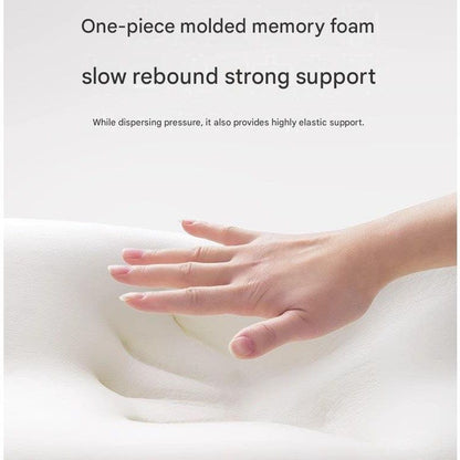 Green Memory Foam Reading Pillow & Back Support Cushion with Adjustable Wedge, Ergonomic Neck and Lumbar V888-ELOSUNG54158
