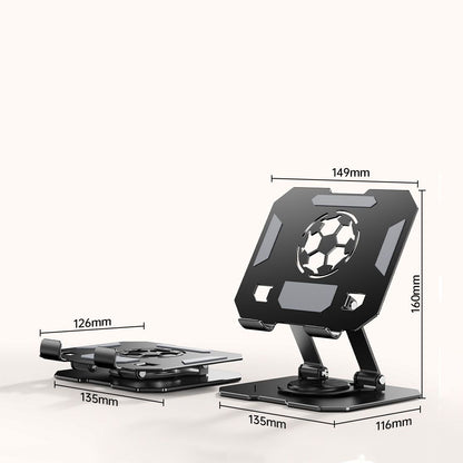 Pink 360 Degree Rotating Tablet Stand and Foldable LED Desk Lamp Study Set Adjustable Reading Light with V888-ELOSUNG54235