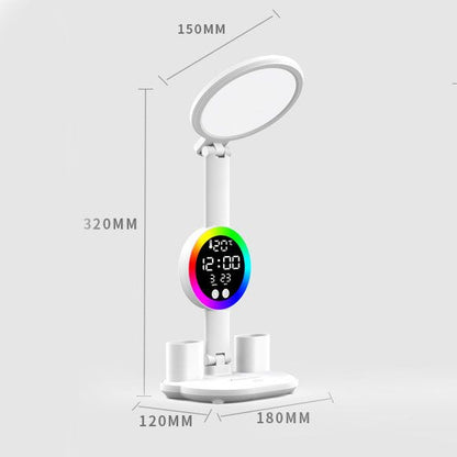 Study Smarter Bundle LED Reading Lamp with Smart Display Pen Holders & Red Magnetic Countdown Timer V888-ELOSUNG54242
