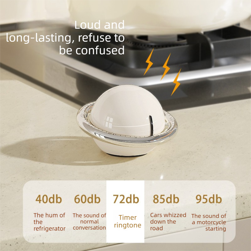 360 degrees Rotating Laptop Stand(Silver) & Magnetic Mechanical Timer(Beige) Set - Ergonomic Cooling Desk V888-ELOSUNG54282
