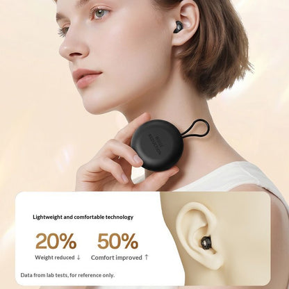 Black Luxury Diamond-Encrusted Noise Reduction Earplugs with Anti-Lost Lanyard - Soft Silicone Sleep & Study V888-ELOSUNG54296