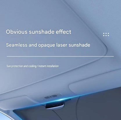 Car windshield sun visor, 55.1 x 27.6 inches, foldable windshield sun visor, UV protection, heat insulation, V888-ELOSUNG543029