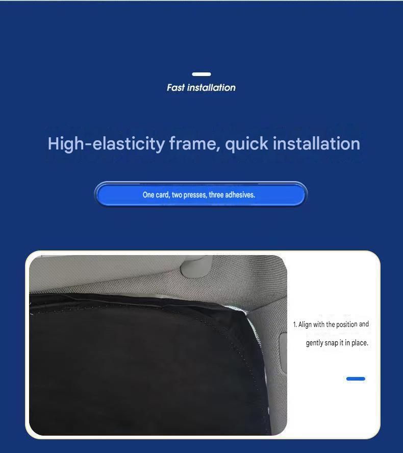 Reflective Car Windshield Sun Shade 57.1 x 31.5 Inch Foldable Front Windshield Sunshade UV Block Heat V888-ELOSUNG543030