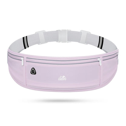 Light purple Adjustable Running Belt - Fits Large Phones, Reflective, Earphone Port V888-EOSUNG31012