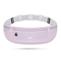 Light purple Adjustable Running Belt - Fits Large Phones, Reflective, Earphone Port V888-EOSUNG31012