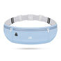 Sky blue Adjustable Running Belt - Fits Large Phones, Reflective, Earphone Port V888-EOSUNG31013