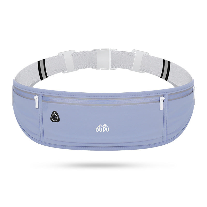 Dark blue Adjustable Running Belt - Fits Large Phones, Reflective, Earphone Port V888-EOSUNG31014
