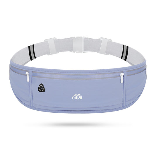 Dark blue Adjustable Running Belt - Fits Large Phones, Reflective, Earphone Port V888-EOSUNG31014