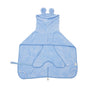 Blue Hooded Dog Bathrobe - Super Absorbent, Adjustable Fit, Cozy Pet Towel (Size : L) V888-EOSUNG31016