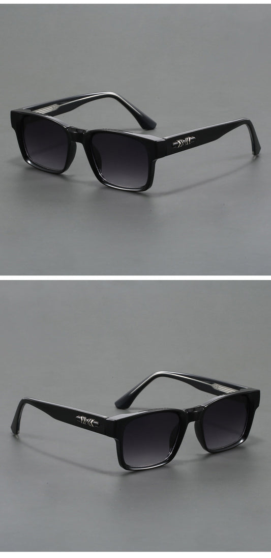 Black Trendy Oversized Lightweight Blue Light Blocking Sunglasses for Men - Anti-Fog, Photochromic, and UV V888-LOSUNG17461