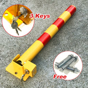 Red Parking Bollard locker Barrier Key Alike lock Fold Down Vehicle V891-CAR-RCBALIKER-X1