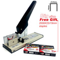 Heavy Duty Big Size Stepler With Free 2000x23/15 Steples Office Stationary V891-HW-HDS15-X1