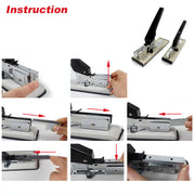 Heavy Duty Big Size Stepler With Free 2000x23/15 Steples Office Stationary V891-HW-HDS15-X1