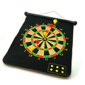 17" Magnetic Rollup Dart Board 6 Darts Large Double Side Dartboard Game V891-HW-MDB-X1