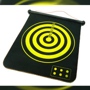 17" Magnetic Rollup Dart Board 6 Darts Large Double Side Dartboard Game V891-HW-MDB-X1