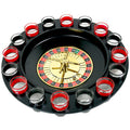 Wine Game Shot Drinking Roulette Set with Casino Spin Glass Shot Party Bar Game V891-HW-SDRS-X1