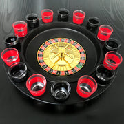 Wine Game Shot Drinking Roulette Set with Casino Spin Glass Shot Party Bar Game V891-HW-SDRS-X1