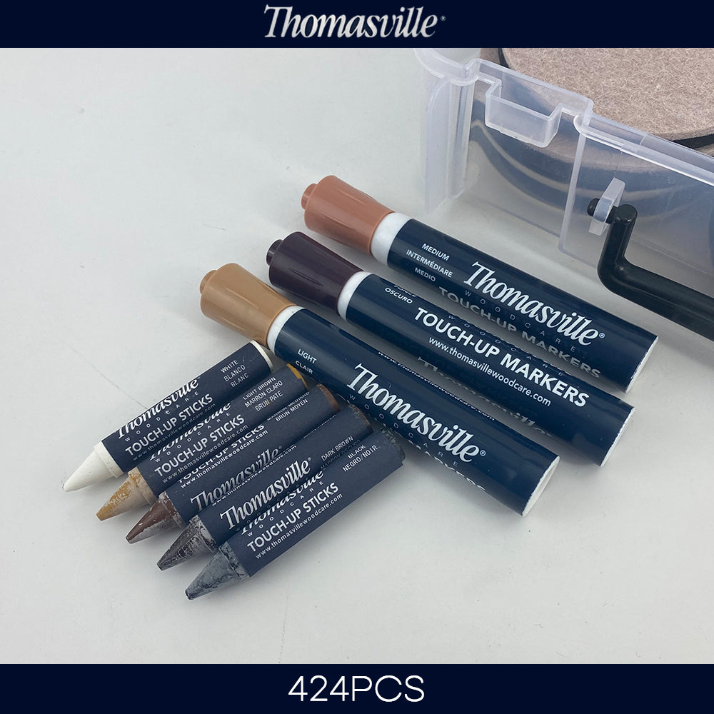 Thomasville Floor Surface Protection Kit 424 Pieces Felts Bumpers Sliders Grips V891-HW-TH424PCS-X1