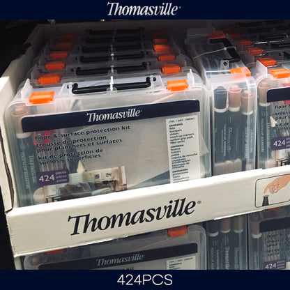 Thomasville Floor Surface Protection Kit 424 Pieces Felts Bumpers Sliders Grips V891-HW-TH424PCS-X1
