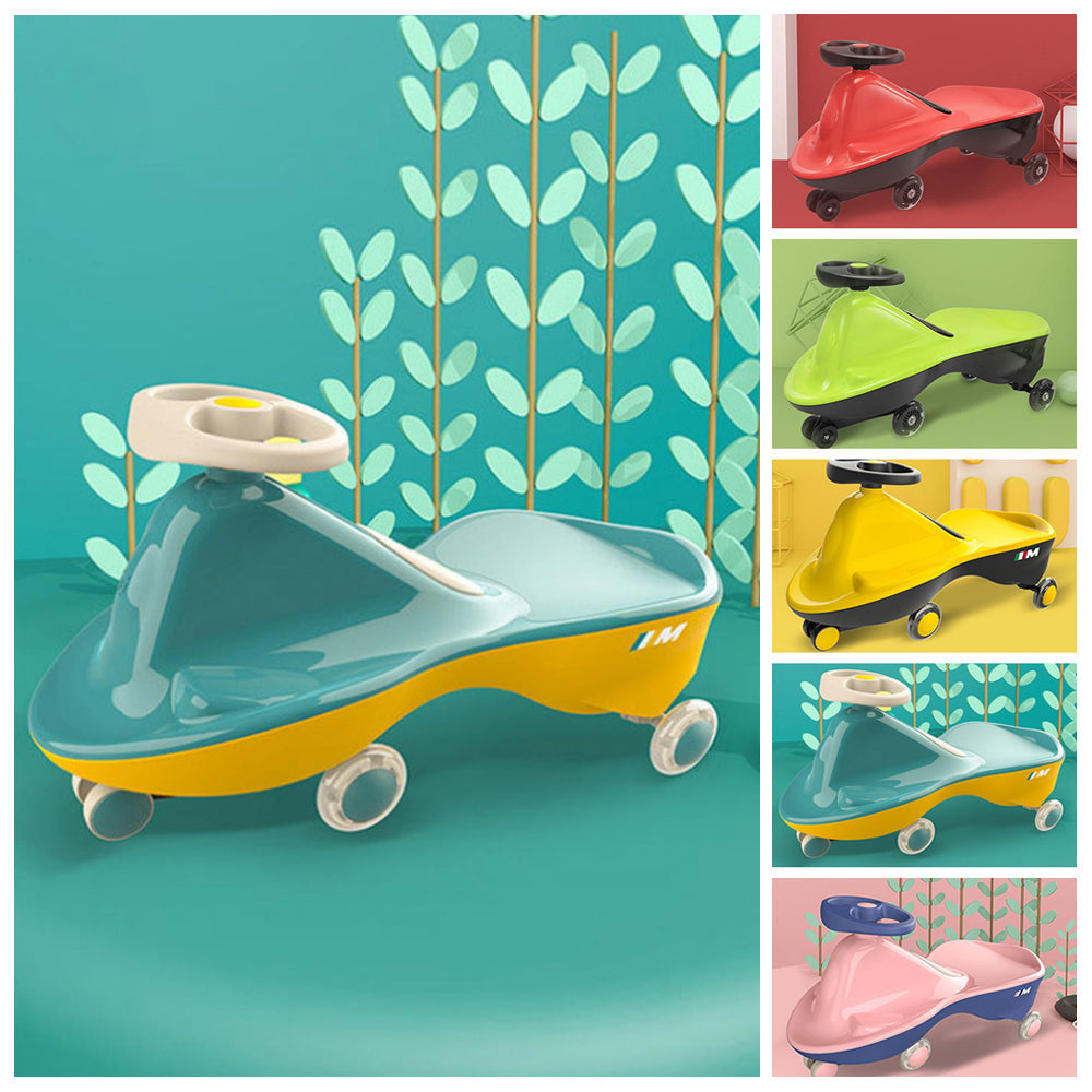 Bobisi Green-Glide Walker Swing Car Twist Car Rind On Toy Italian Designer For Children Outdoor V891-TOY-ISCBG-X1