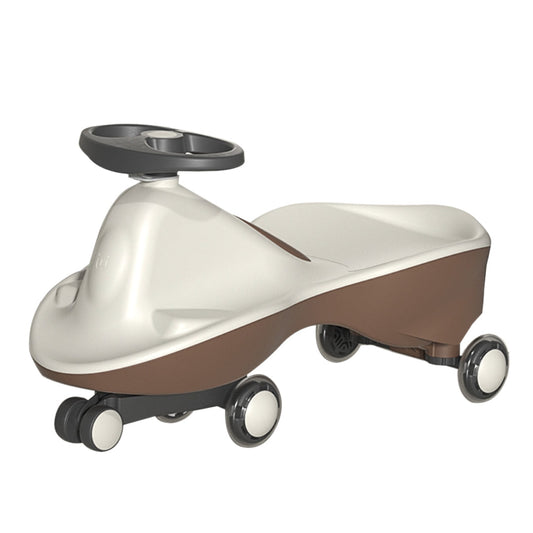 Moka White-Glide Walker Swing Car Twist Car Rind On Toy Italian Designer For Children Outdoor V891-TOY-ISCMW-X1