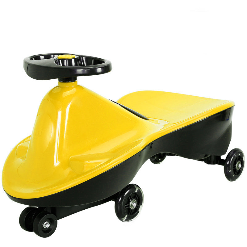 Yellow-Glide Walker Swing Car Twist Car Rind On Toy Italian Designer For Children Outdoor V891-TOY-NSCY-X1