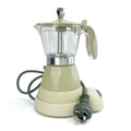 Latest Styles Electric Aluminum Espresso Moka Coffee Maker 3cups Italian Classic - Cream V891-ZY-COF-EM3CREAM-X1