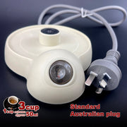 Latest Styles Electric Aluminum Espresso Moka Coffee Maker 3cups Italian Classic - Cream V891-ZY-COF-EM3CREAM-X1