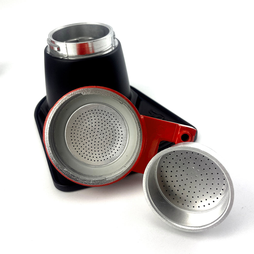 Red Mini Expresso 2Cups Ceramics Coffee Maker Moka Coffee Maker Italian Classic V891-ZY-COF-NE2CUPC-X1